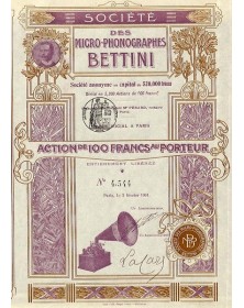 Société des Micro-Phonographes Bettini