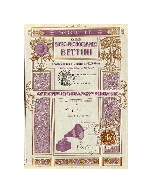 Société des Micro-Phonographes Bettini