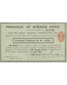 Province of Buenos Aires(Broker:Barings Brothers)