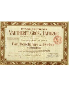 Ets Vautheret, Gros & Laforge 