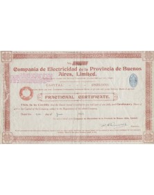 Compania de Electricidad de la Provincia de Buenos Aires,Ltd