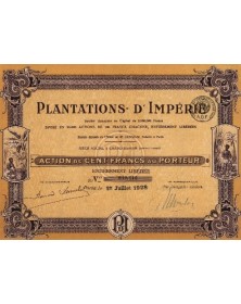 Plantations d'Impérié