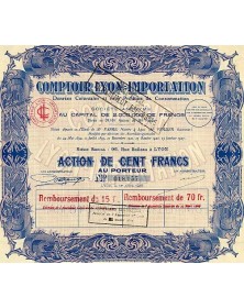 Comptoir Lyon - Importation
