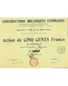 Constructions Mécaniques Lyonnaises
