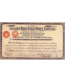 The Golden Ring Gold Mines, Ltd