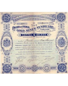 The English and French Gold Mines Syndicate Ltd
