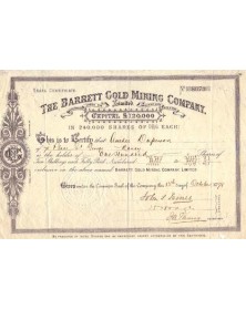 The Barret Gold Mining Co., Ltd