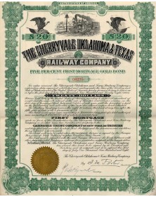 The Cherryvale Oklahoma & Texas Railway Co.