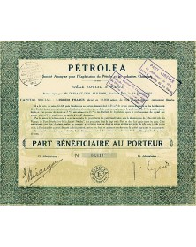 Pétrolea S.A. pour l'Exploitation du Pétrole et les Industries Chimiques