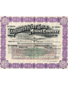 Lancaster West Gold Mining Co., Ltd.