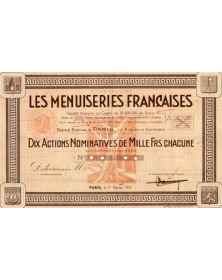 Les Menuiseries Française
