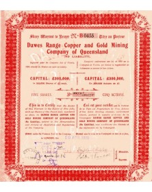 Dawes Range Copper and Gold Mining