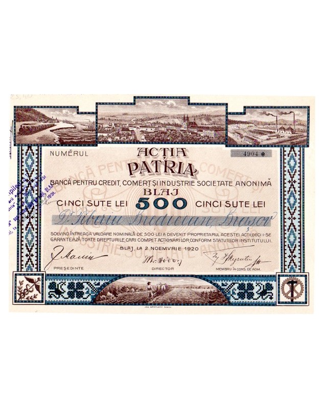 Patria - Bank for Credit, Commerce and Industry