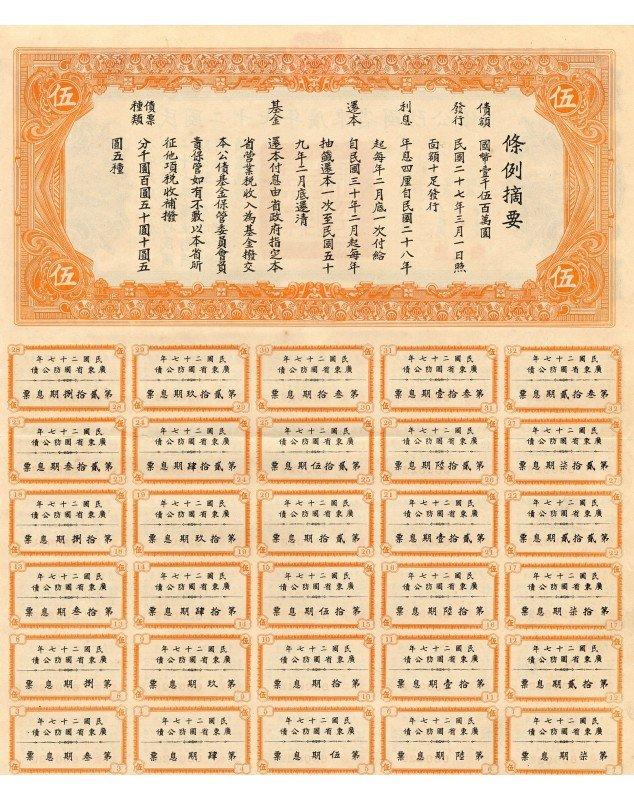 Province of Kwangtung Military Loan