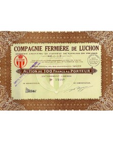 Compagnie Fermière de Luchon, Midi-Pyrénées/Haute-Garonne 31