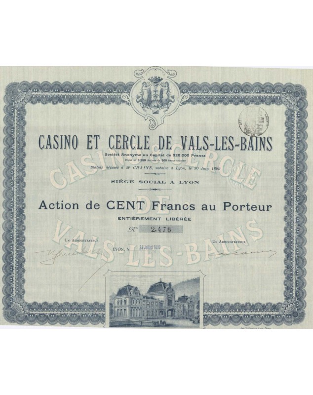 Casino et Cercle de Vals-les-Bains