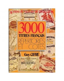 Lot de 2 livres : 3000 Titres Français répertoriésLa France d'Outre-Mer