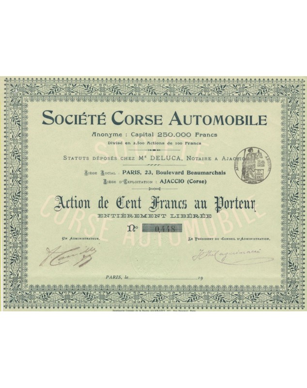 Sté Corse Automobile