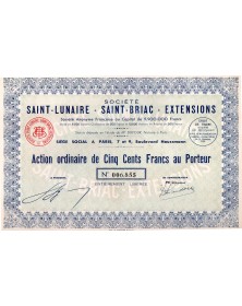 Sté Saint-Lunaire - Saint-Briac - Extensions