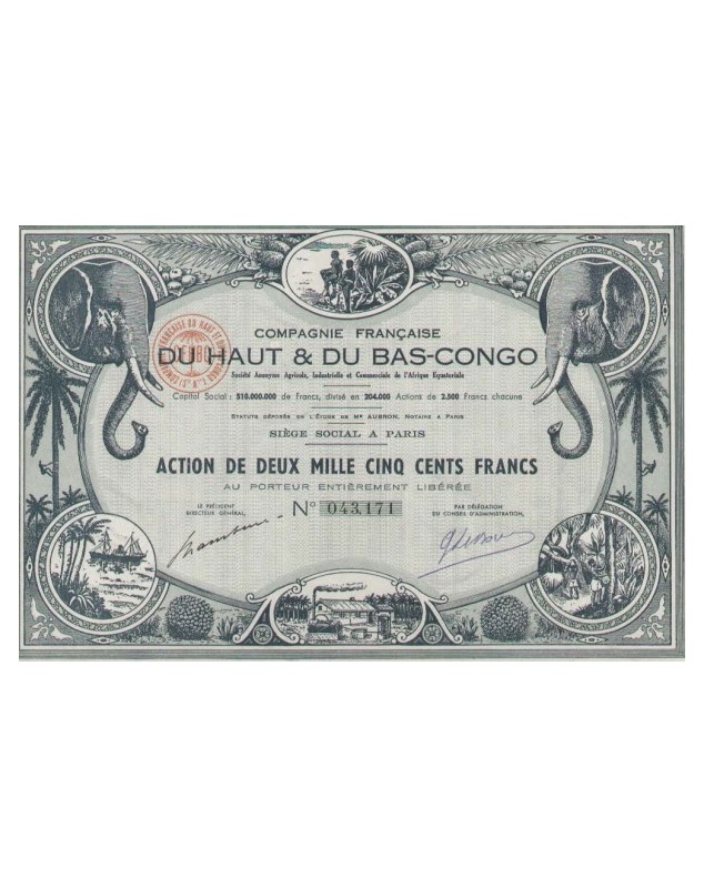 Cie Française du Haut & Bas-Congo 