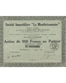 Sté Immobilière -La Montbrisonnaise-""