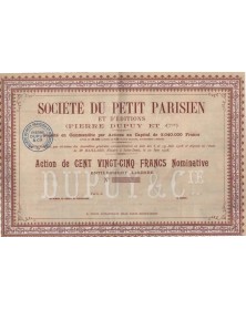 Société du Petit Parisien et d'Editions (Pierre Dupuy et Cie)