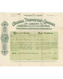 Colonial Proprietary Company Ltd