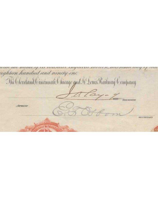 The Cleveland, Cincinnati, Chicago and St Louis Railway Co.