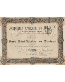 Cie Française du Jolocïn