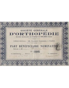 Société Générale d'Orthopédie Paris