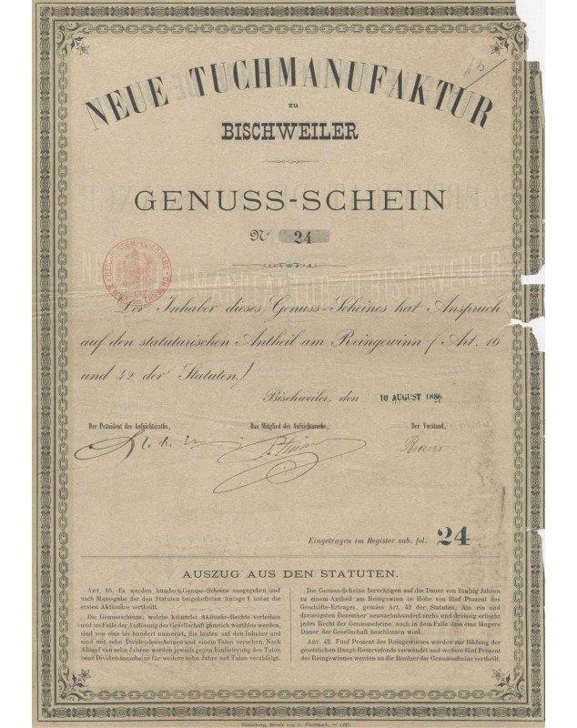 Neueu Tuchmanufaktur zu Bischweiler