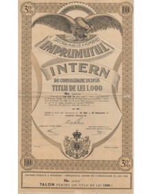 Datoria Publica, Imprumutul Intern 3% 1935