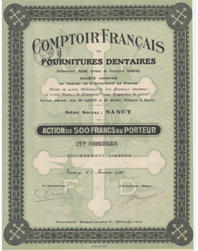 Comptoir Français de Fournitures Dentaires