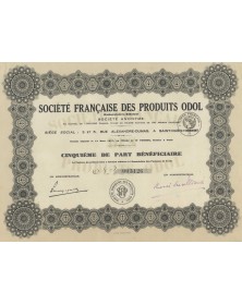 Sté Française des Produits Odol (Laboratoires Ribeira)