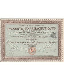 Cie Parisienne de Produits Pharmaceutiques et Alimentaires Emile Logeais et Cie