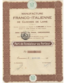 Manufacture Franco-Italienne de Cloches de Laine