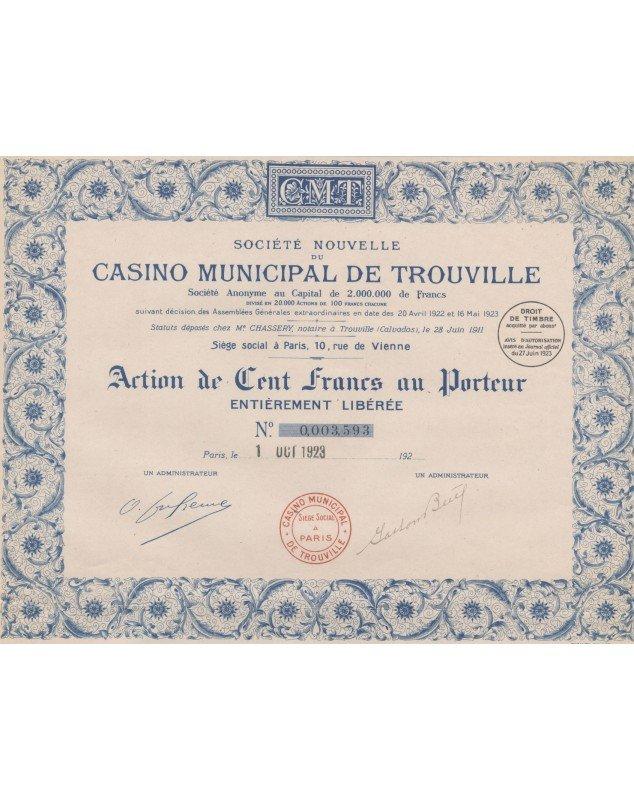 Société Nouvelle du Casino Municipal de Trouville