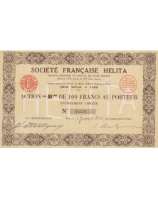 Sté Française Hélita (para-tonnerre)
