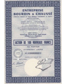 Entreprise Bourdin & Chaussé (Travaux Publics et Travaux concernant la Route)