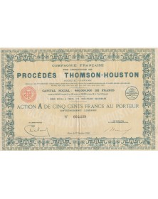 Cie Française pour l'Exploitation des Procédés Thomson-Houston (Thales)