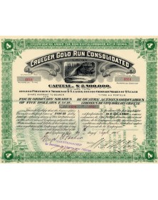 Crueger Gold Run Consolidated