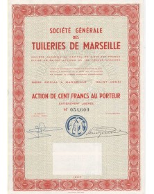 Sté Générale des Tuileries de Marseille
