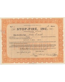 Stop-Fire, Inc.