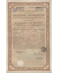 Royal Hungary Bonds