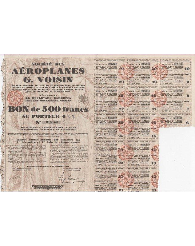 Sté des Aéroplanes G. Voisin