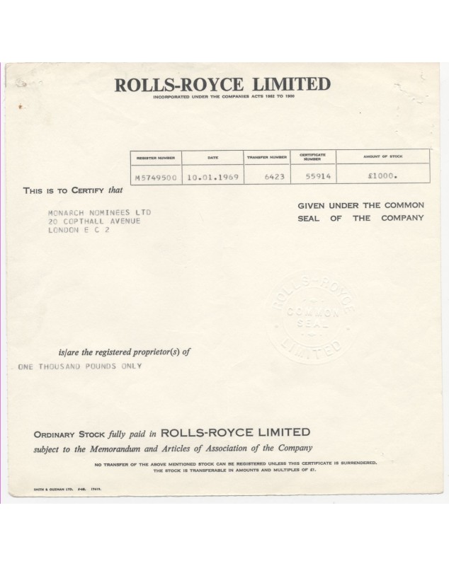 Rolls-Royce Limited