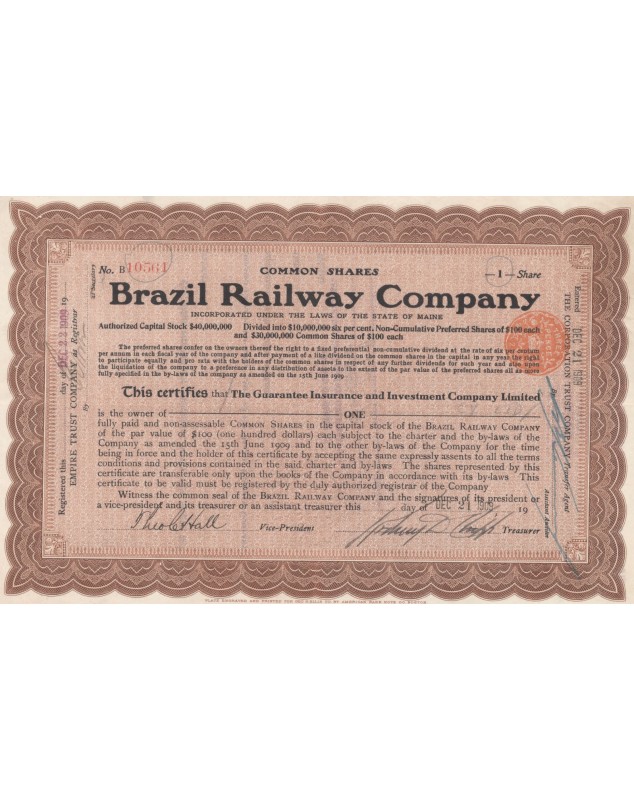 Brazil Railway Co.