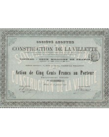 S.A. de Construction de la Villette