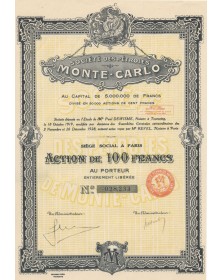 Sté des Pétroles Monte-Carlo