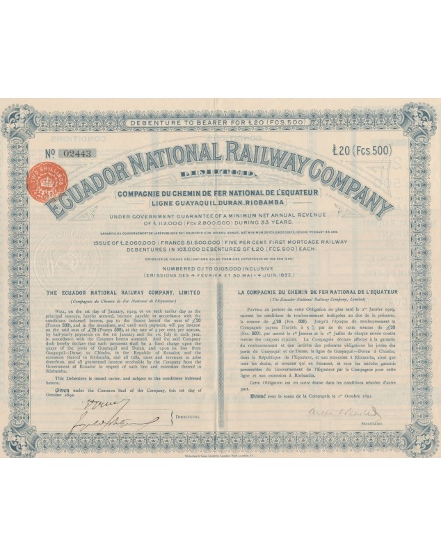 Ecuador National Railways Co.